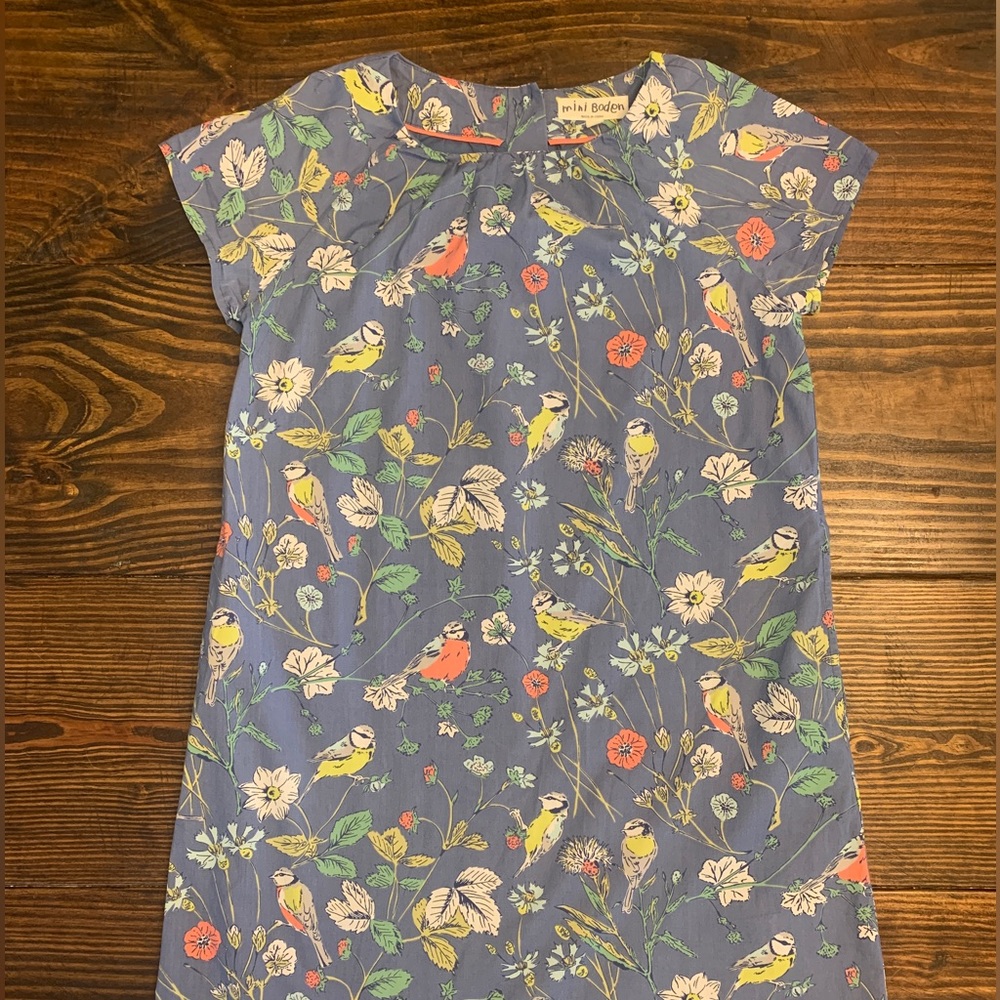 Mini Boden Bird Dress